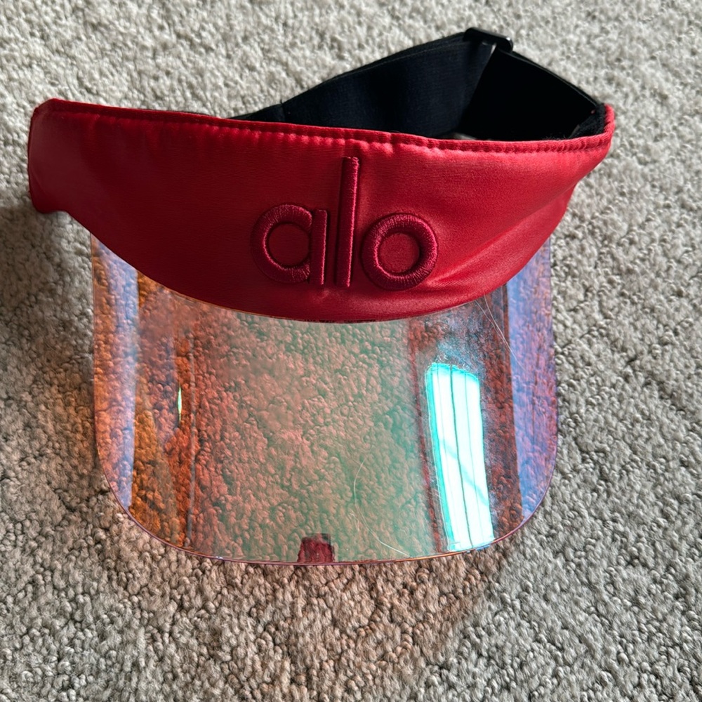 Red ALO visor
